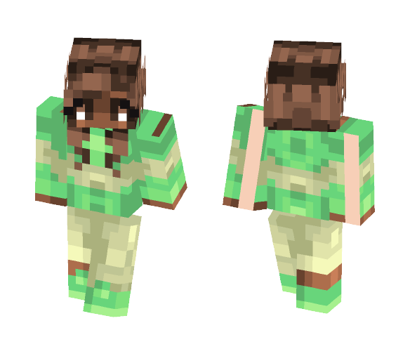 Pistachio Macarons - Female Minecraft Skins - image 1