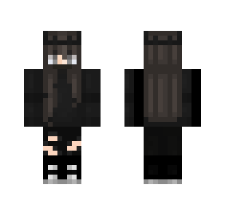 ????Dark Ninja Girl???? - Female Minecraft Skins - image 2