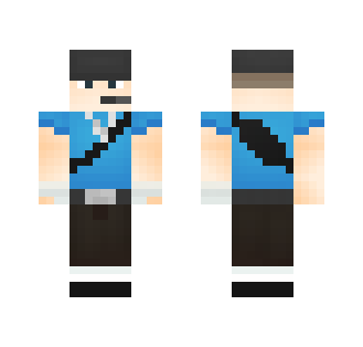 [TF2] BLU Scout - Male Minecraft Skins - image 2