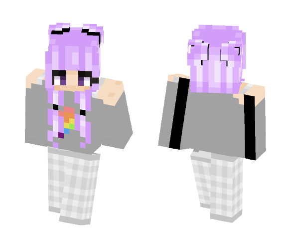 Random Pajama Skin ~ Mel - Female Minecraft Skins - image 1