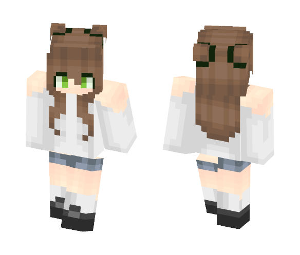 i don't believe you - Female Minecraft Skins - image 1