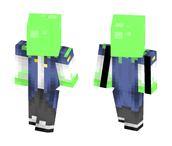 Slime Boy - Boy Minecraft Skins - image 1