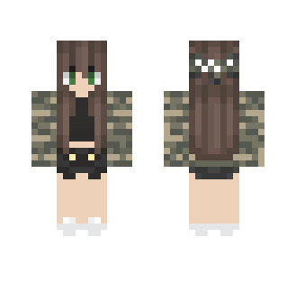 ????Camo Adidas Girl???? - Female Minecraft Skins - image 2