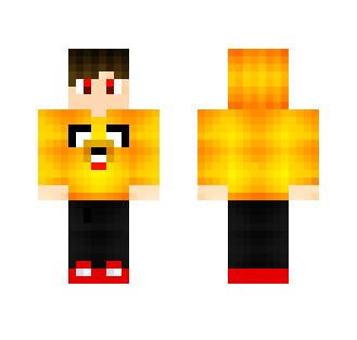 Boy in Orange/Yellow hoodie - Boy Minecraft Skins - image 2