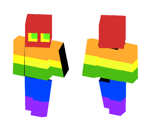 rainbow prsion - Interchangeable Minecraft Skins - image 1