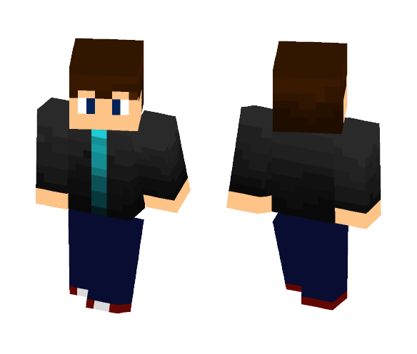 Cool Boy With A Jacket - Boy Minecraft Skins - image 1