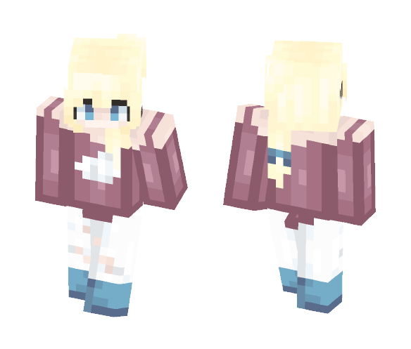 aria || oc - Female Minecraft Skins - image 1