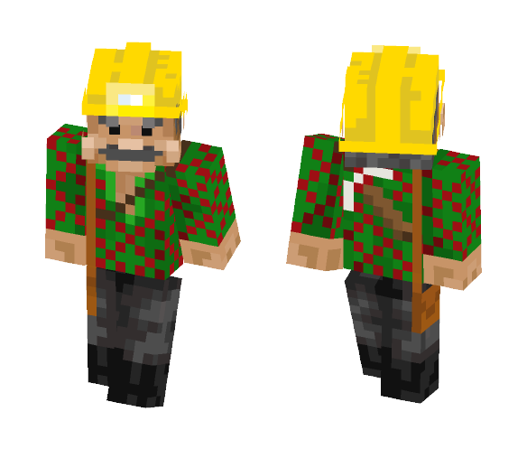 Old miner - Male Minecraft Skins - image 1