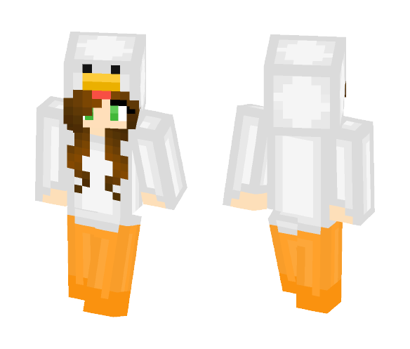 Chicken girl onesie! :D - Girl Minecraft Skins - image 1