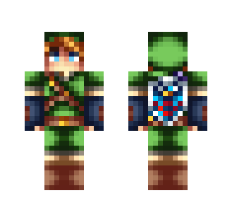 Link - (The Legend Of Zelda) - Male Minecraft Skins - image 2