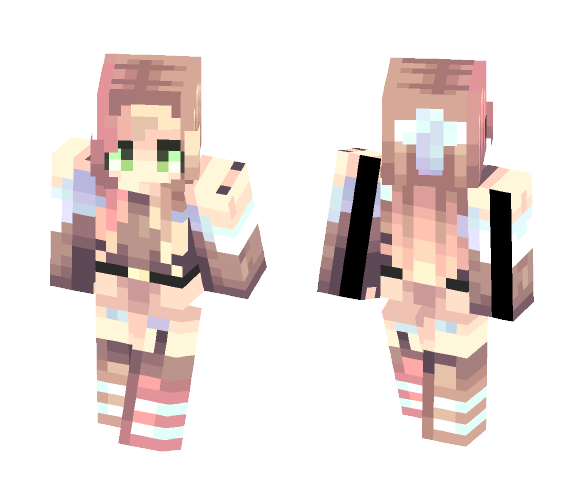 Nothing to say / - Female Minecraft Skins - image 1