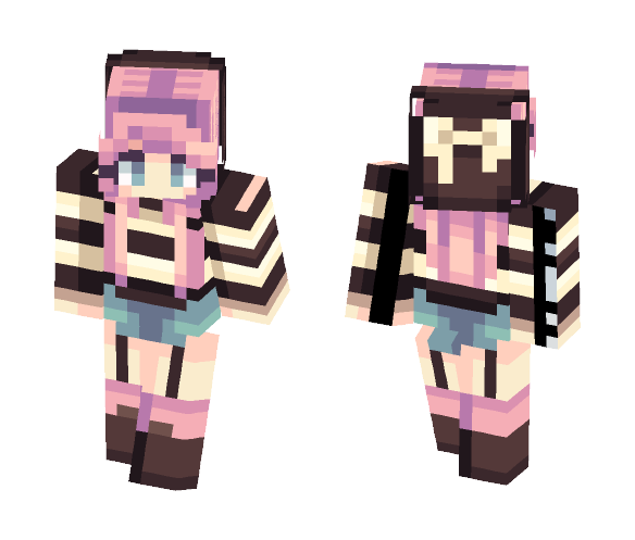 stripes - Female Minecraft Skins - image 1