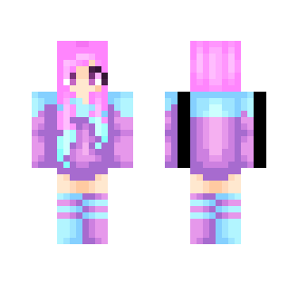 You're As Sweet As Cotton Candy - Female Minecraft Skins - image 2