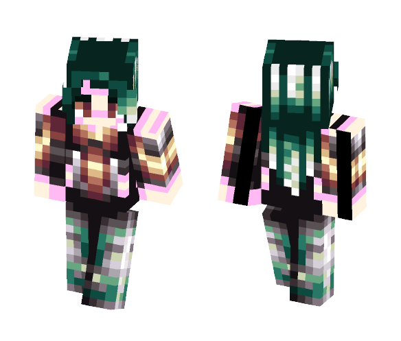 Silver goes complex / Poison - Female Minecraft Skins - image 1