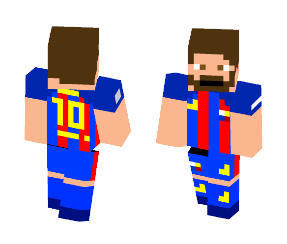 Lionel Messi - Male Minecraft Skins - image 1