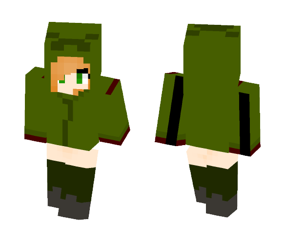 Creeper Girl - Girl Minecraft Skins - image 1