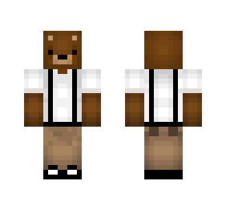 Nerd Bear - Male Minecraft Skins - image 2