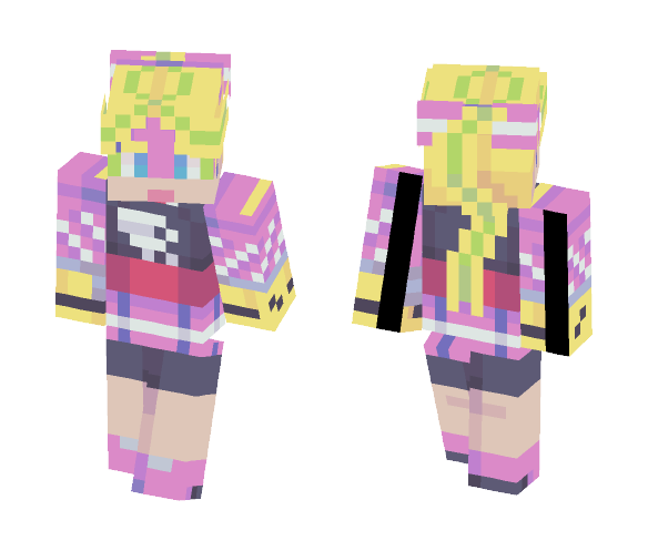 Download Ribbon Girl Arms Minecraft Skin For Free Superminecraftskins