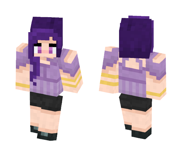 purble - Female Minecraft Skins - image 1