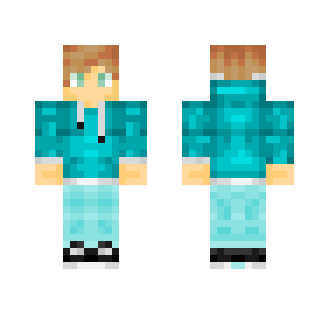 Star - Teen Hoodie Boy - Boy Minecraft Skins - image 2