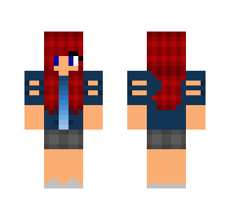 Red Hair Wolf - Female Minecraft Skins - image 2