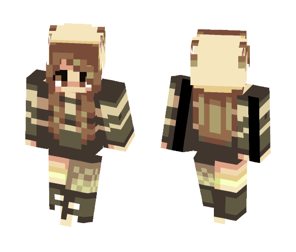 Teddy bear - Female Minecraft Skins - image 1