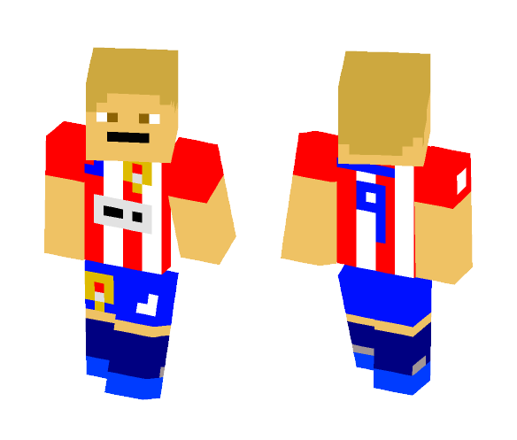 Fernando Torres Atletico Madrid - Male Minecraft Skins - image 1