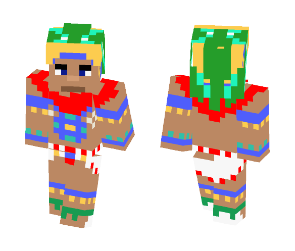MayanKingMontezuma - Male Minecraft Skins - image 1