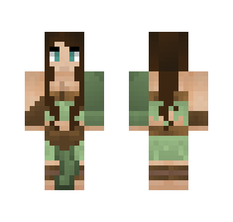 Wood Elf Girl - Girl Minecraft Skins - image 2
