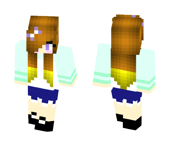 Pastel Girl - Girl Minecraft Skins - image 1