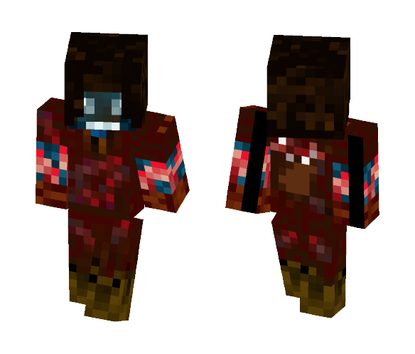 Gory The Maniacle Butcher Squid - Interchangeable Minecraft Skins - image 1