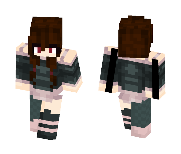 The Emo Girly Girl - Girl Minecraft Skins - image 1