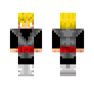 BLACK GOKU SSJ2 - Male Minecraft Skins - image 2