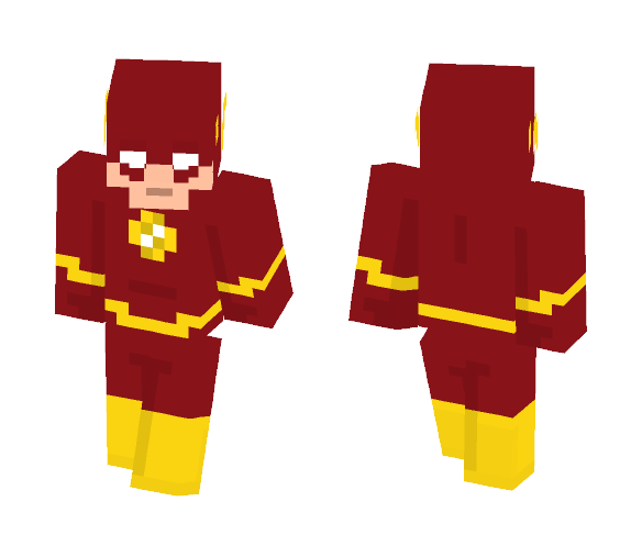 The Flash (Wally West) - Comics Minecraft Skins - image 1