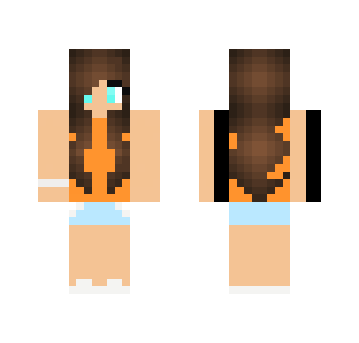 Casual Girl (2) - Girl Minecraft Skins - image 2