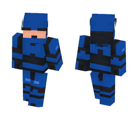 Caboose (RVB) - Male Minecraft Skins - image 1