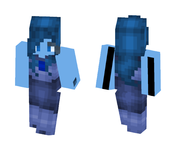 Bʟᴜᴇ Gᴏʟᴅsᴛᴏɴᴇ - Female Minecraft Skins - image 1