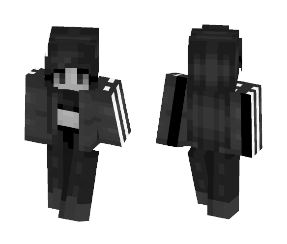 Black and white ♥ - Female Minecraft Skins - image 1
