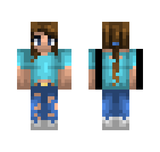 Female Steve - Female Minecraft Skins - image 2
