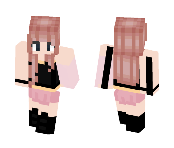 nashi dragneel (Fairy Tail) - Female Minecraft Skins - image 1