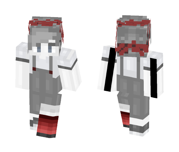 ❤Gray like my soul❤ - Male Minecraft Skins - image 1
