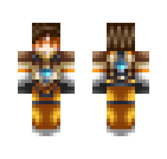 Tracer - Overwatch (Reshade :3) - Female Minecraft Skins - image 2