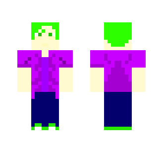 Joker - Custom Skin - Male Minecraft Skins - image 2