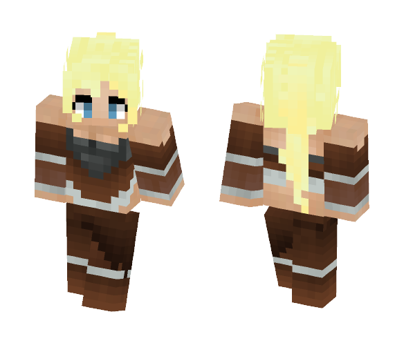 Northern Female warrior - Female Minecraft Skins - image 1