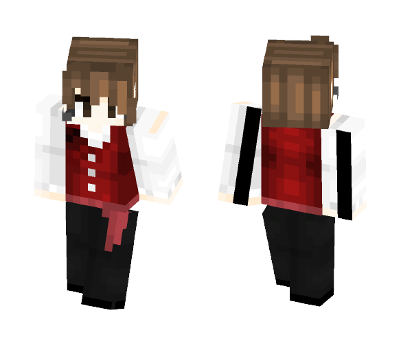 ~ Ryan Ross ~ (Rose Vest Ross) - Male Minecraft Skins - image 1