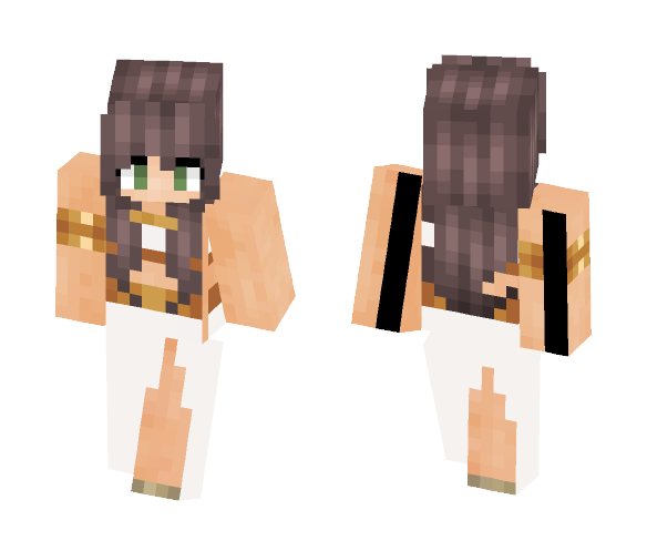 Medieval Greek Dress - Female Minecraft Skins - image 1