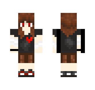 Chara Dreemurr (Casual Outfit) - Female Minecraft Skins - image 2