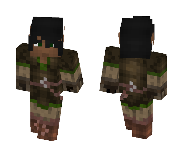 Wood Elf - Male Minecraft Skins - image 1. Download Free Wood Elf Skin for...