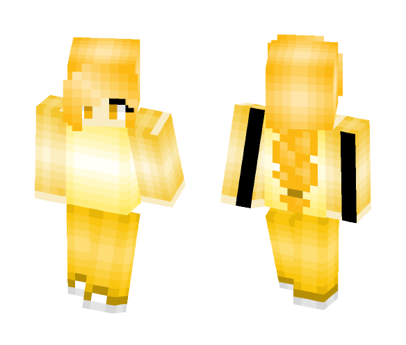 Yellow - Female Minecraft Skins - image 1