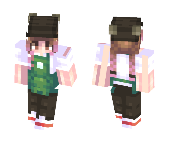 Starbucks Barista - Female Minecraft Skins - image 1